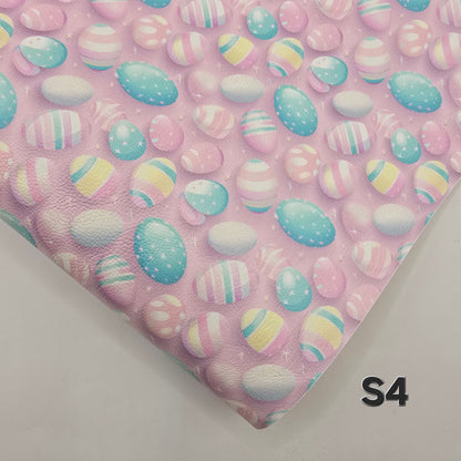 Pastel Easter Eggs Collection Artisan Leatherette
