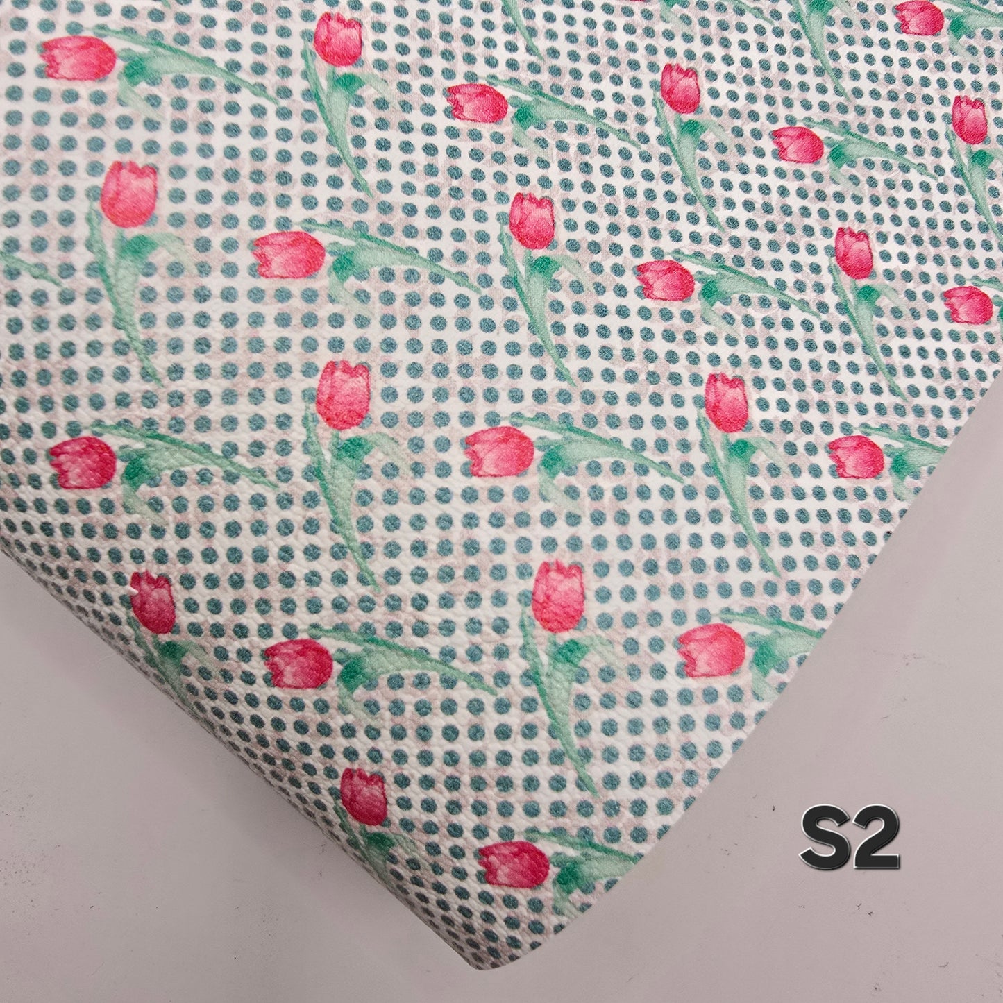 Watercolour Pink & Mint Easter Collection Artisan Leatherette