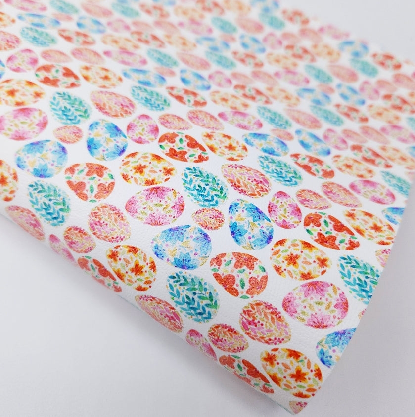 Easter Egg Blooms Artisan Leatherette