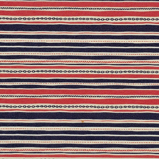 Nautical Stripes Artisan Leatherette