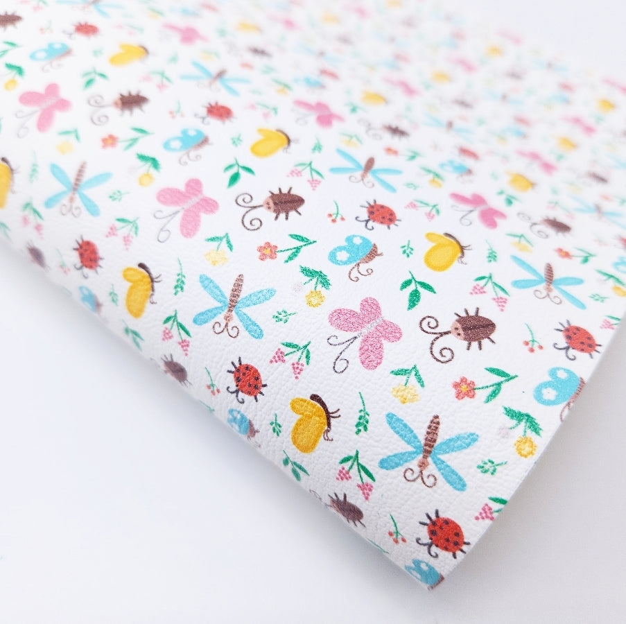 Spring Bugs Artisan Leatherette