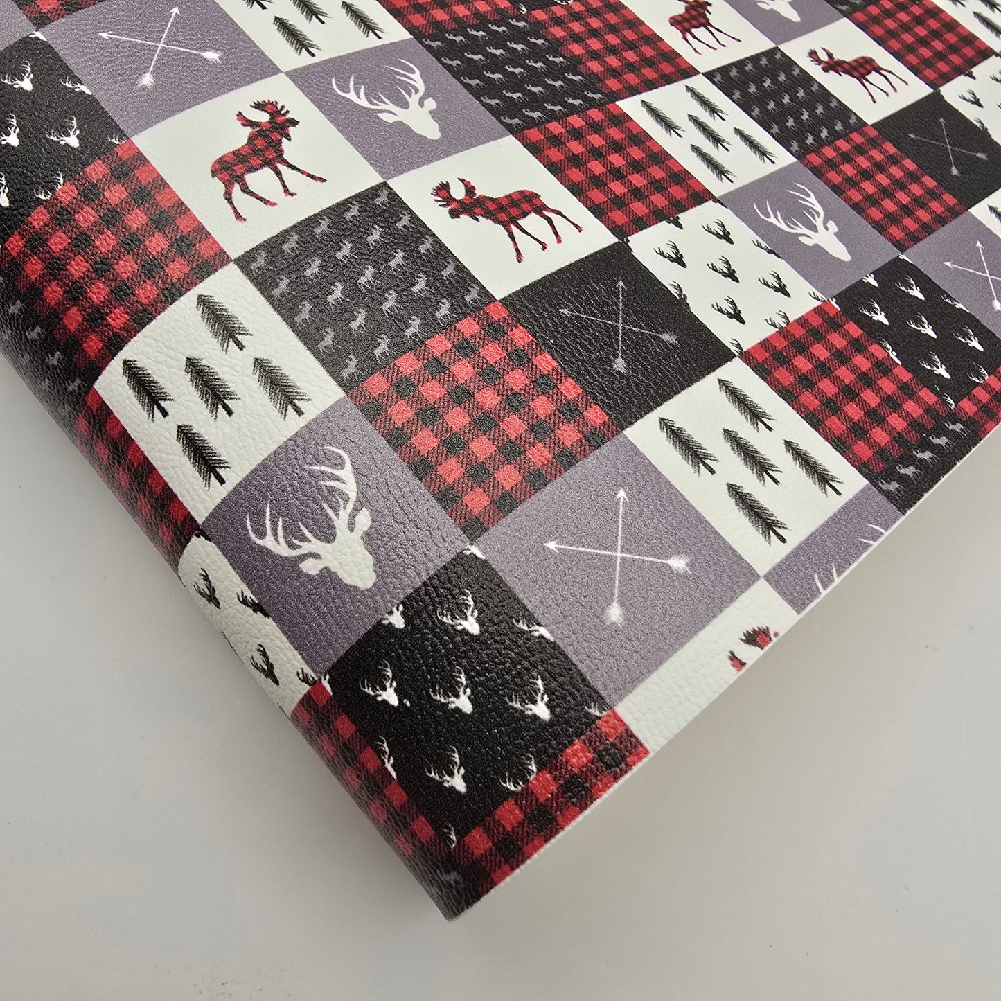 Woodland Plaid Artisan Leatherette