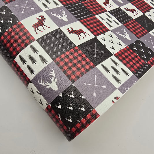 Woodland Plaid Artisan Leatherette