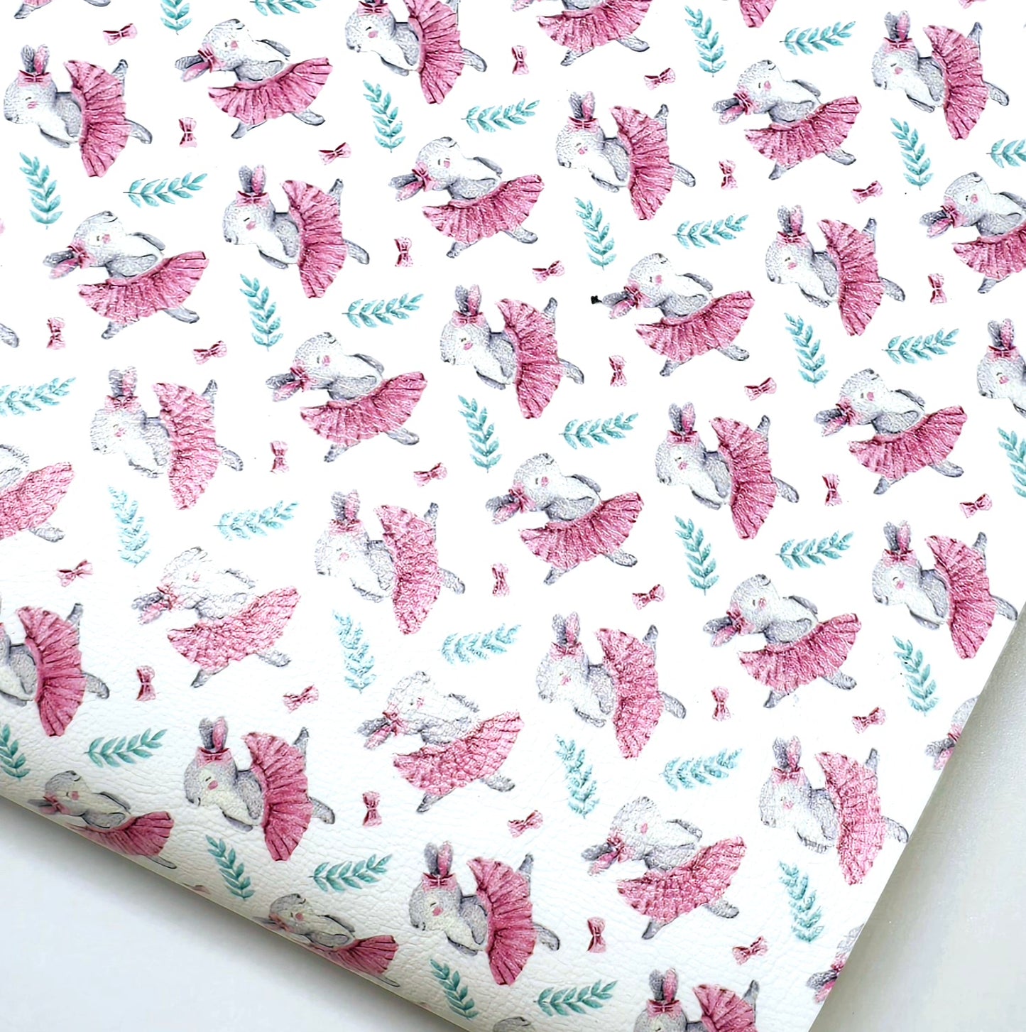 Bunny Ballerina Artisan Leatherette