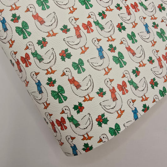 Christmas Goose Artisan Leatherette