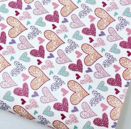 Leopard Heart Artisan Leatherette