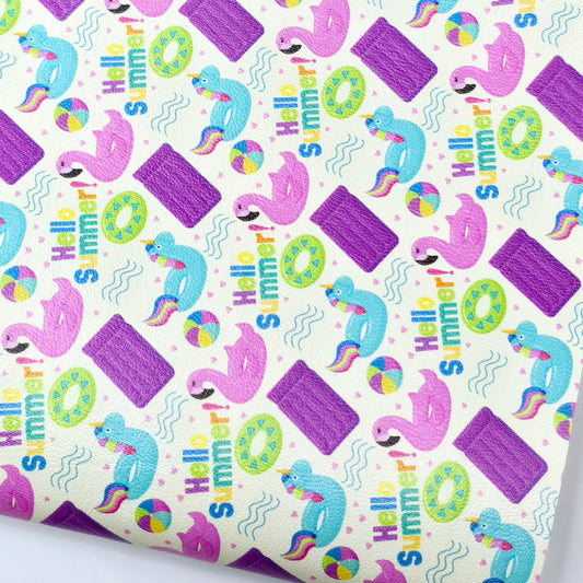 Hello Summer! Artisan Leatherette