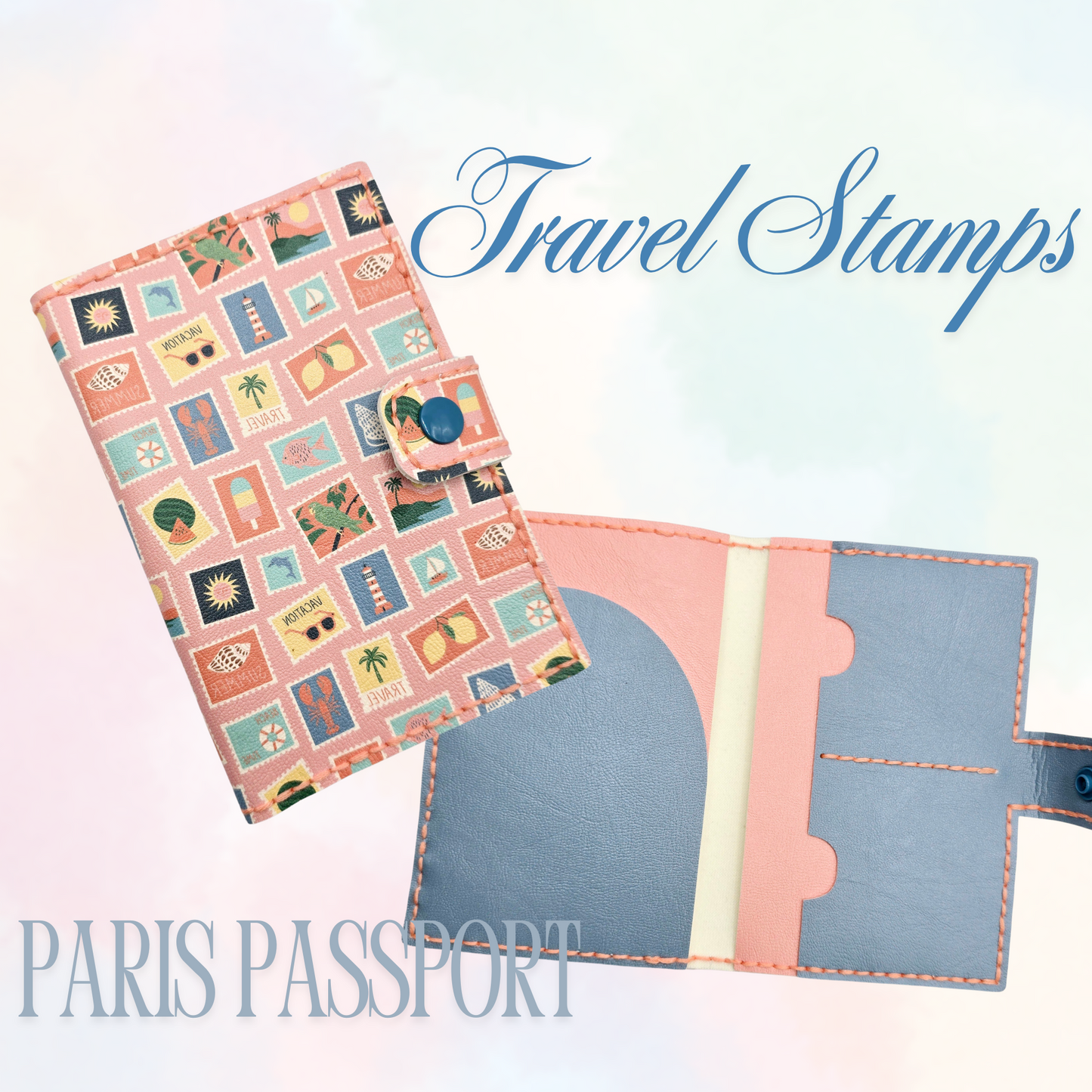 The Paris Passport Cover