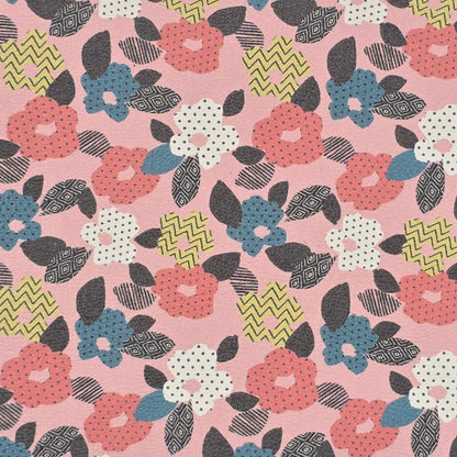 Chevron & Dotty Blooms Collection Artisan Leatherette