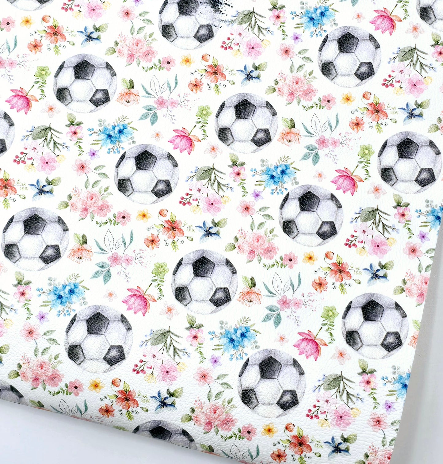 Floral Footy Artisan Leatherette