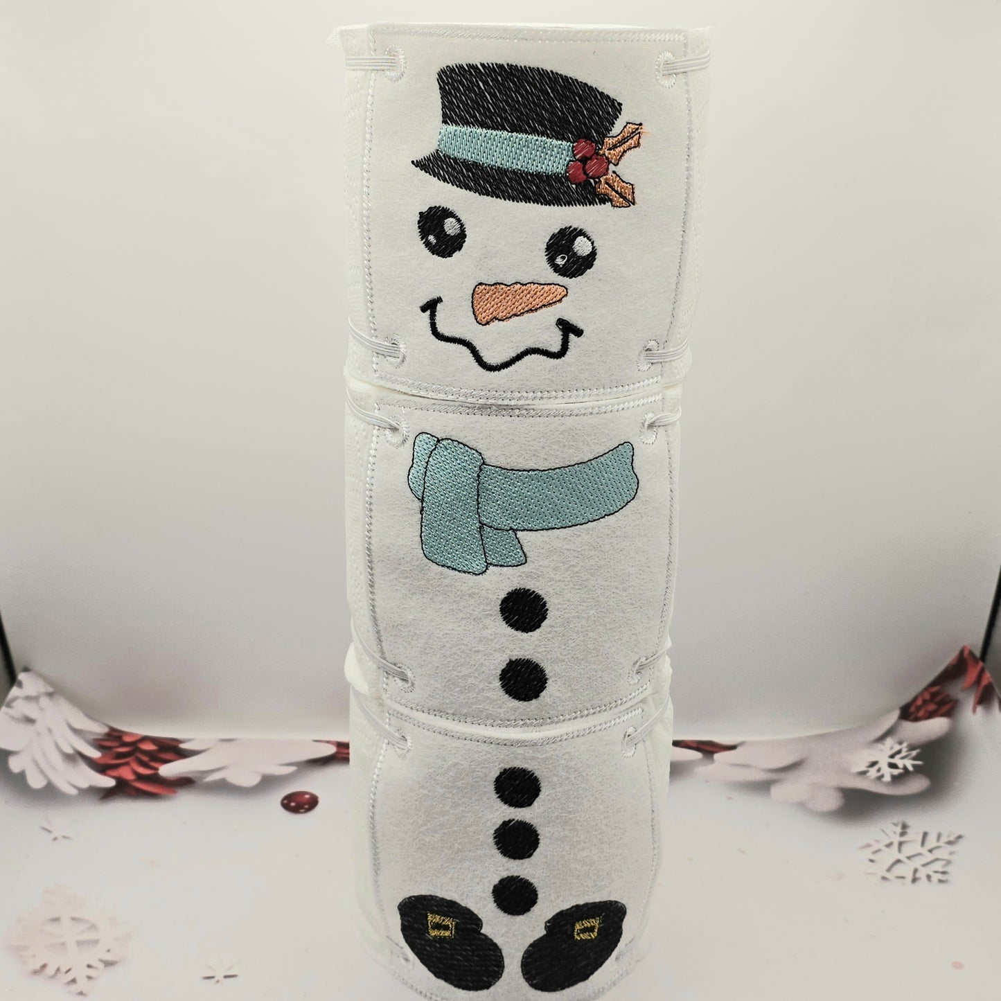 Snowman Loo Roll Covers