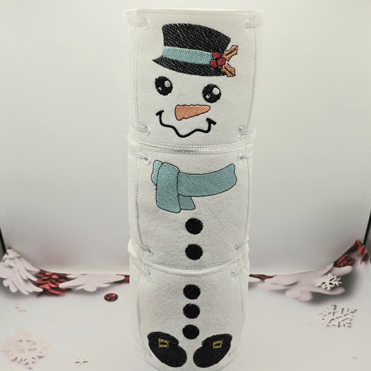 Snowman Loo Roll Covers