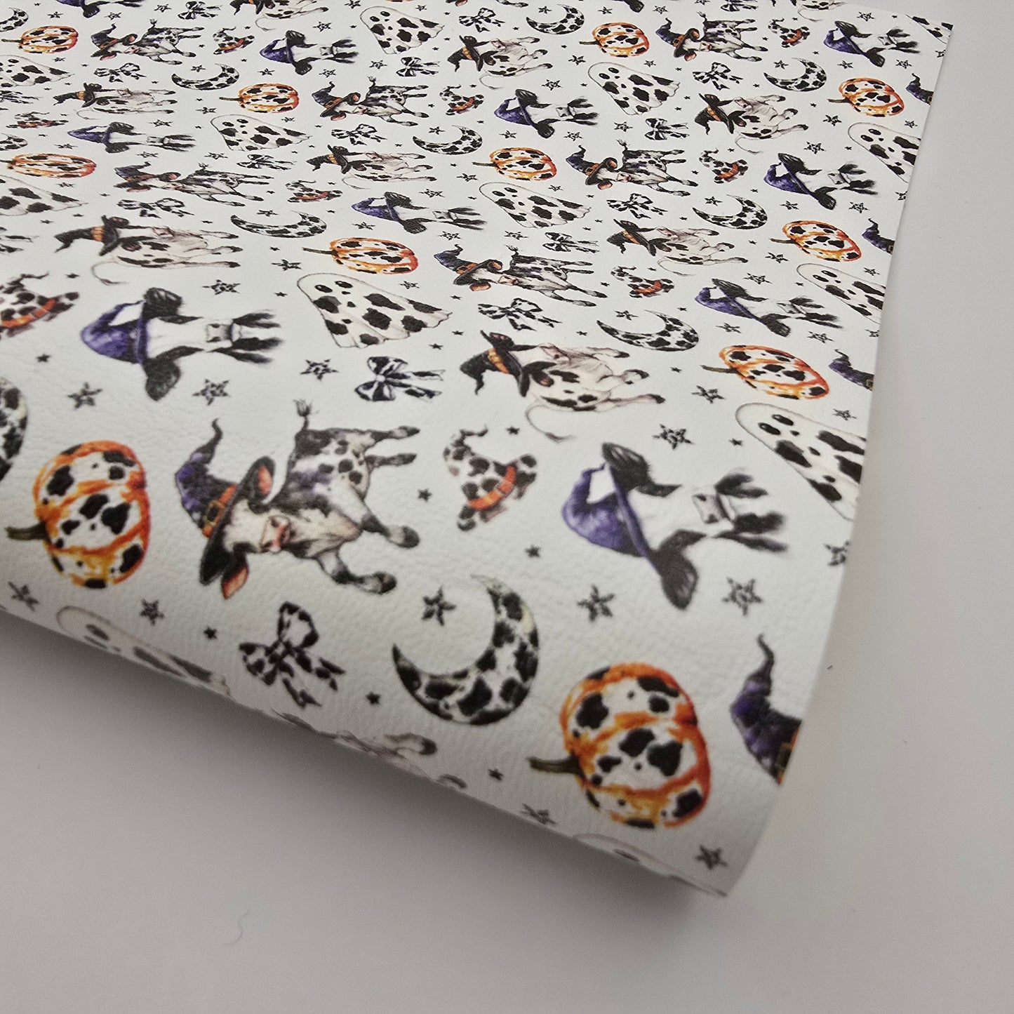 Halloween Moo Artisan Leatherette
