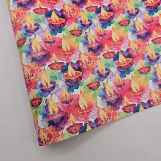 Watercolour Diyas Artisan Leatherette