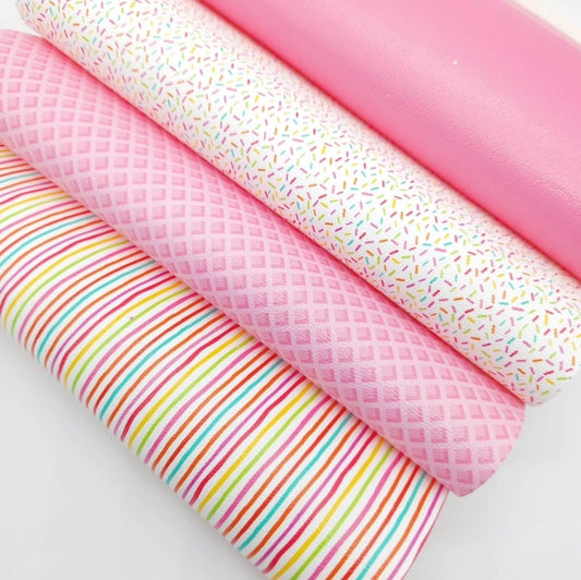 Pink Wafer Ice-Cream Featured Collection