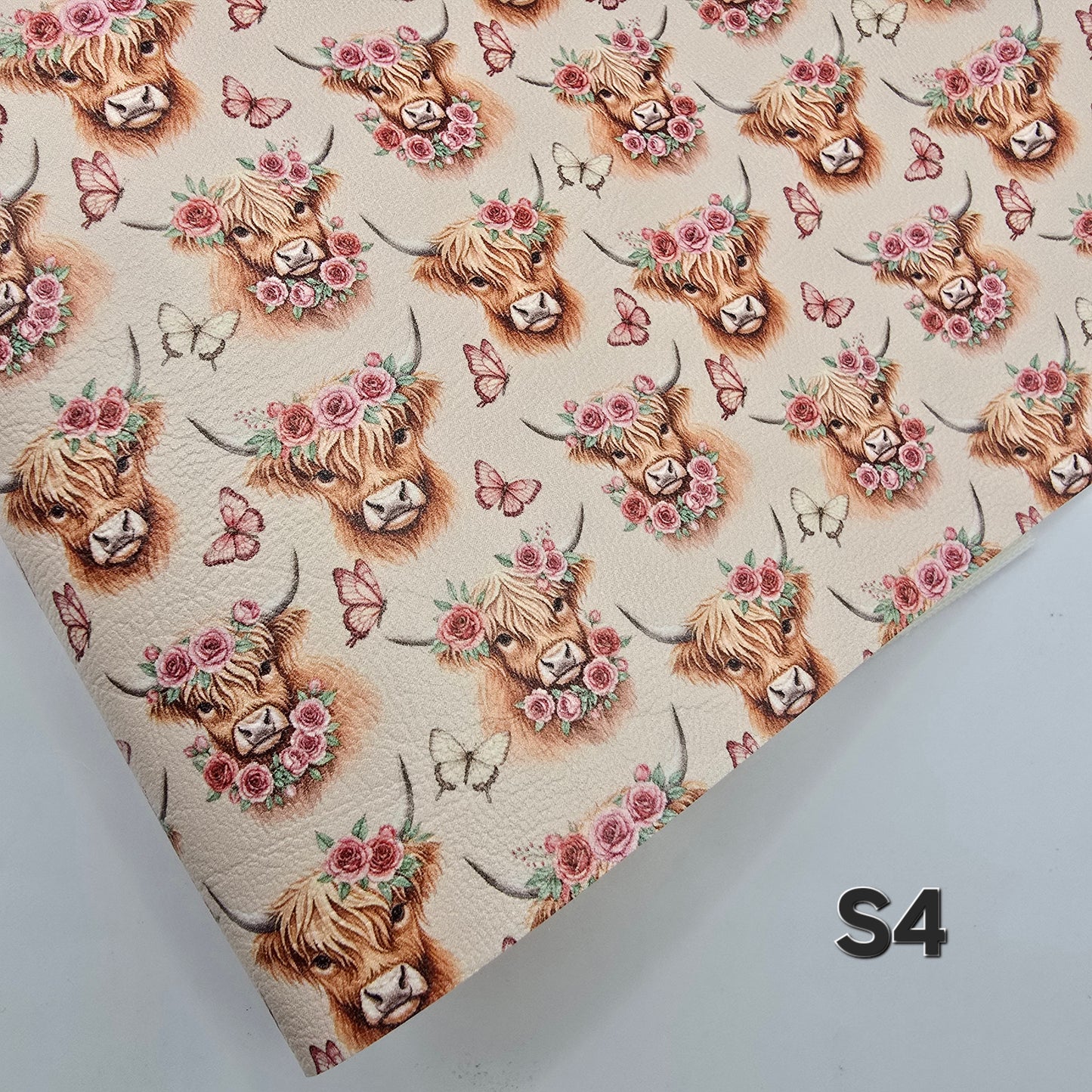 Highland Cow Collection Artisan Leatherette