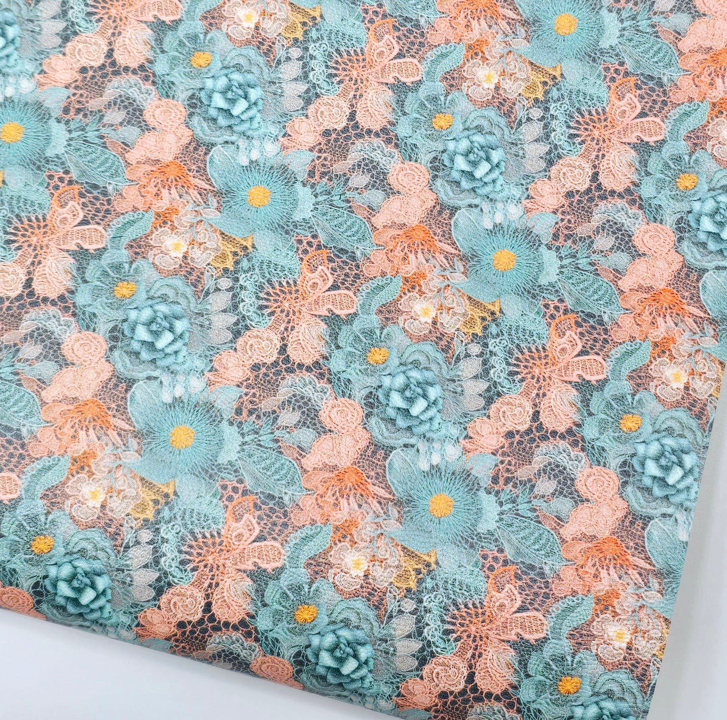 Blush Lace Artisan Leatherette