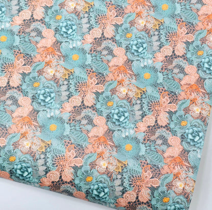 Blush Lace Artisan Leatherette