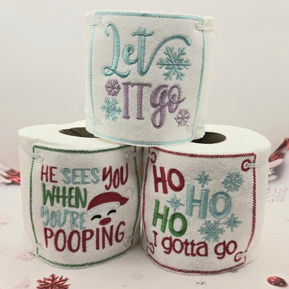 Funny Sayings Loo Roll Covers
