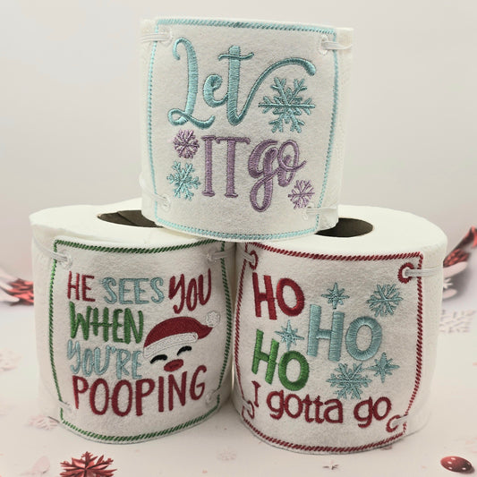 Funny Sayings Loo Roll Covers