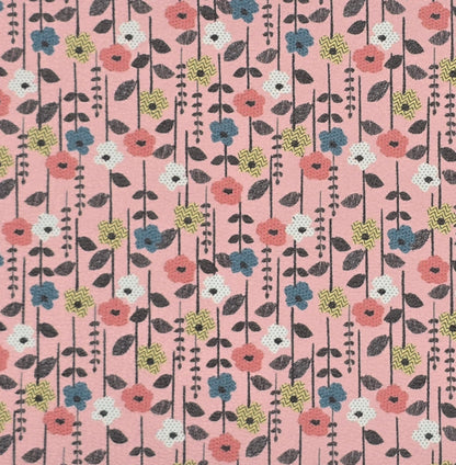 Chevron & Dotty Blooms Collection Artisan Leatherette