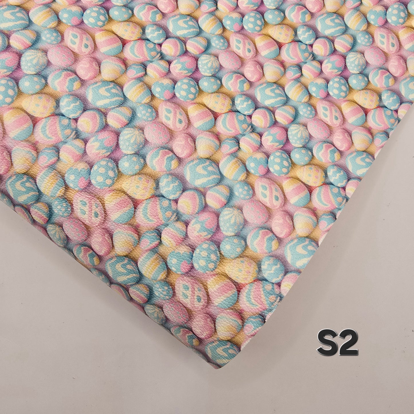 Pastel Easter Eggs Collection Artisan Leatherette