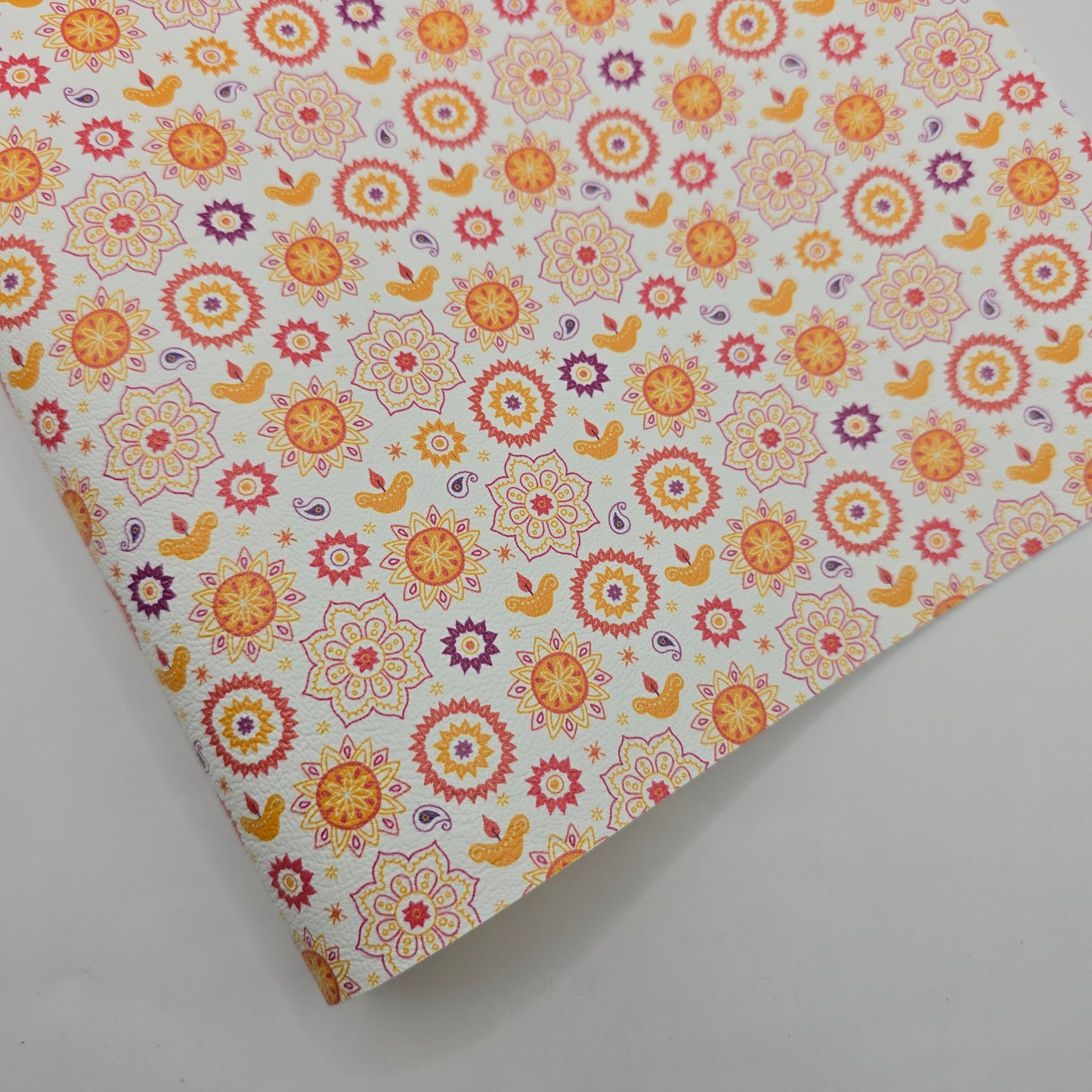 Diya & Mandala Diwali Artisan Leatherette