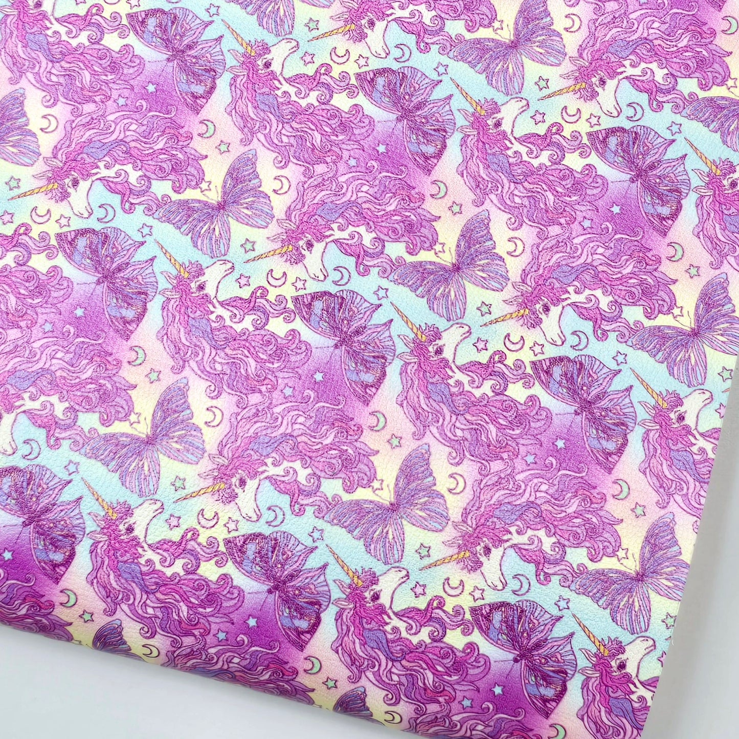 Butterfly Unicorn Artisan Leatherette