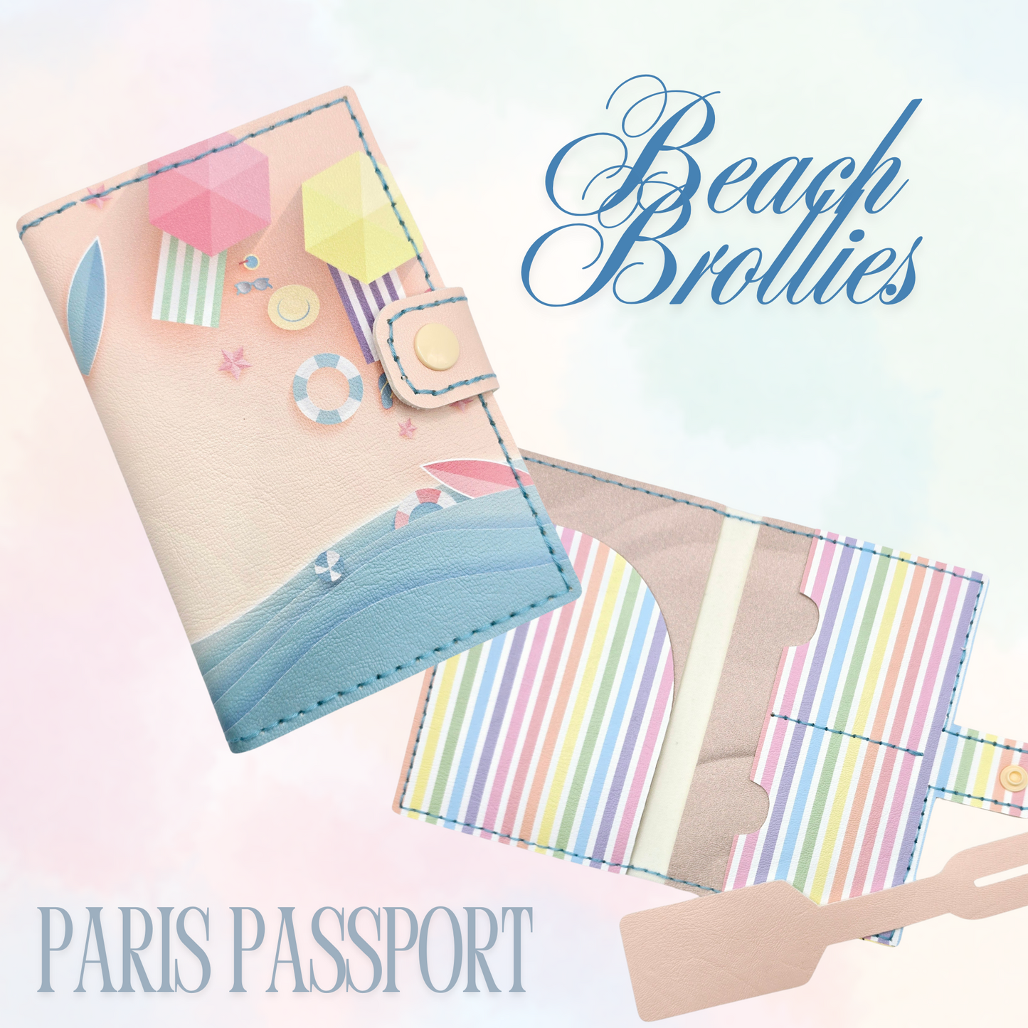 The Paris Passport Cover