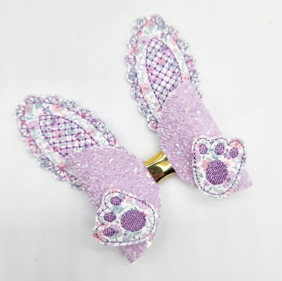 Scalloped Bunny Ears and Paws
