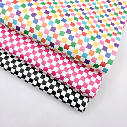 Checkerboard Artisan Leatherette