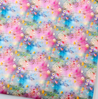 Paint by Flowers Style 5 Artisan Leatherette