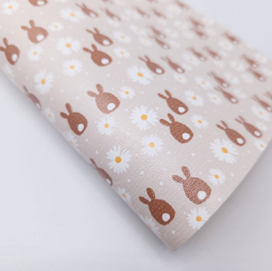 Chocolate Bunny Bums Artisan Leatherette